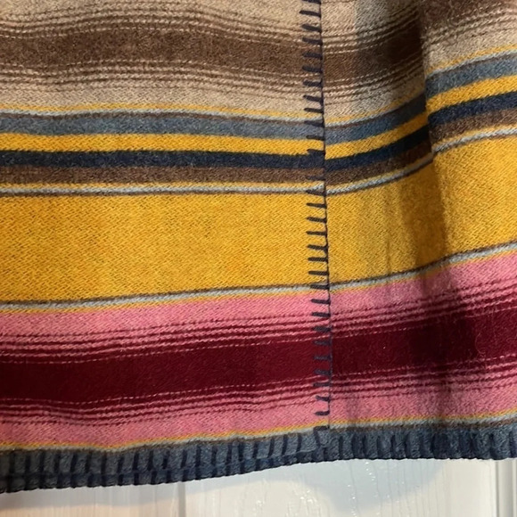 Tracy Evans vintage Aztec boho wrap skirt size 11 - Picture 3 of 6